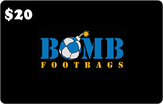 Bomb Footbags Gift Card